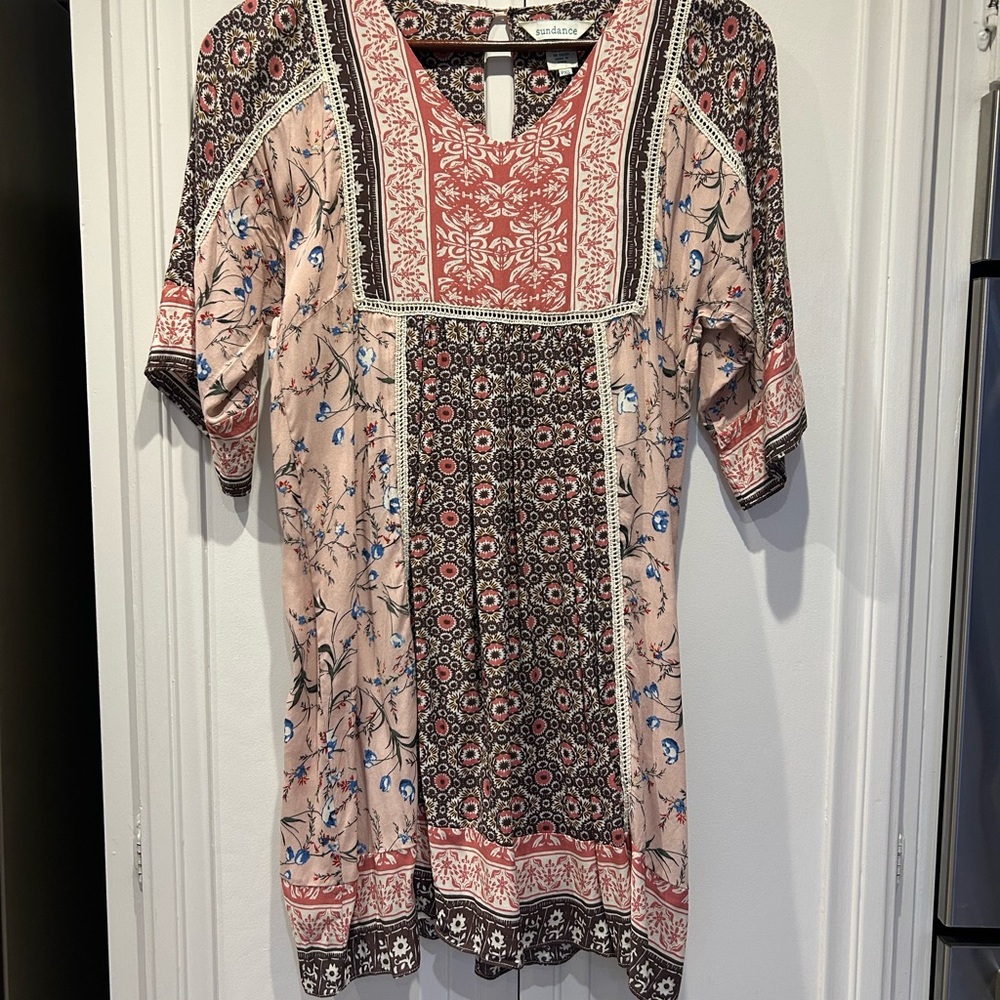 Sundance Women's Floral Bohemian midi dress - Multicolor size PXS